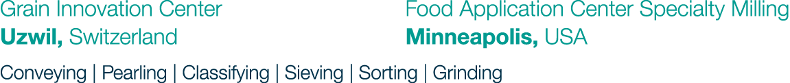 Grain Innovation Center              Food Application Center Specialty Milling Uzwil, Switzerland                  M...