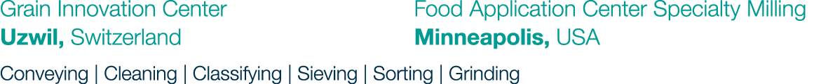Grain Innovation Center              Food Application Center Specialty Milling Uzwil, Switzerland                  M...